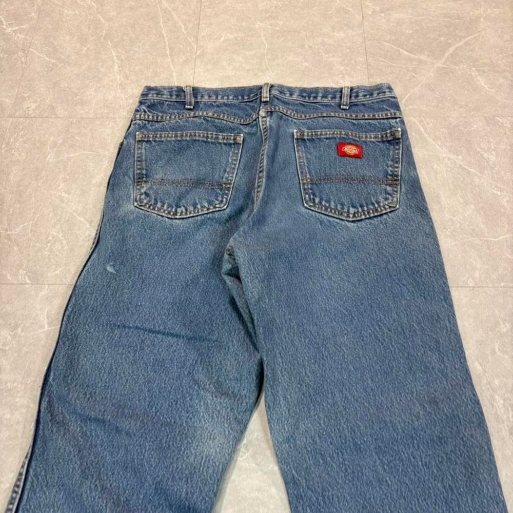 Dickies blue denim jeans Size 32" #workwear #denim - Picture 2 of 4